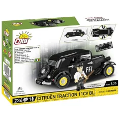 COBI: Zestaw klocków samochód Citroën Traction 11CV BL (2266) zdjęcie 4
