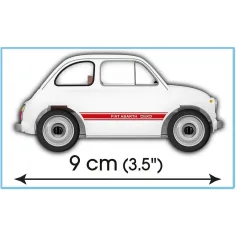 COBI: Zestaw konstrukcyjny Fiat Abarth 595 (24524) zdjęcie 4
