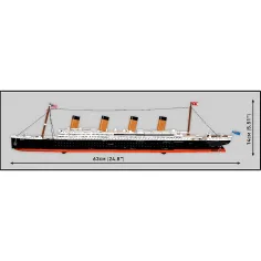COBI: zestaw konstrukcyjny statku R.M.S. Titanic (1688) zdjęcie 4