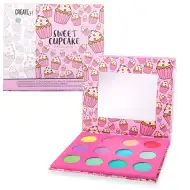 Canenco: Create It! Sweet Cupcake paleta cieni do powiek w kształcie muffinki
