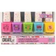 Canenco: Create It! Zestaw 5 lakierów do paznokci o zapachu