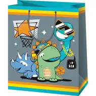 Cardex: Duża torba prezentowa z dinozaurami 26x13x33cm
