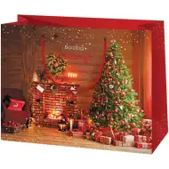 Cardex: Wesołych Świąt! torba prezentowa 26x13x33 cm