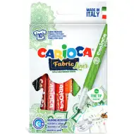 Carioca: Zestaw markerów do tkanin Fabric Liner, 10 sztuk