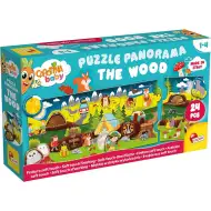 Carotina baby: Panorama lasu, puzzle 24 elementy - Lisciani