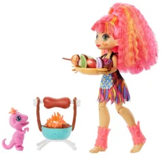 Cave Club: Zestaw do zabawy Emberly z akcesoriami - Mattel zdjęcie 3
