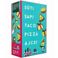 Ciasteczko, czapka, taco, pizza, gra planszowa ajcsi