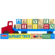 Ciężarówka drewniana z literkami - Melissa &amp; Doug