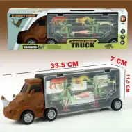 Ciężarówka safari z nosorożcem 33 cm