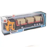 Ciężarówka transportowa z efektami świetlnymi i dźwiękowymi w różnych wariantach.
