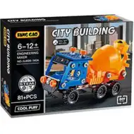 City Building: Zestaw 81-elementowy z demontowalną betoniarką