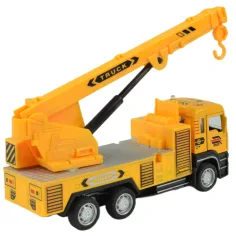 City Truck: Betoniarka lub dźwig z mechanizmem cofania 14 cm zdjęcie 5