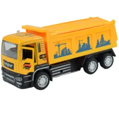 City Truck: Ciężarówka budowlana z mechanizmem napędu wstecznego, dostępna w dwóch wersjach, 14 cm zdjęcie 2