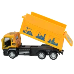 City Truck: Ciężarówka budowlana z mechanizmem napędu wstecznego, dostępna w dwóch wersjach, 14 cm zdjęcie 3