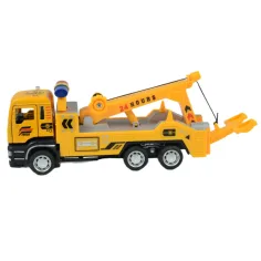 City Truck: Ciężarówka budowlana z mechanizmem napędu wstecznego, dostępna w dwóch wersjach, 14 cm zdjęcie 6