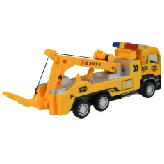 City Truck: Ciężarówka budowlana z mechanizmem napędu wstecznego, dostępna w dwóch wersjach, 14 cm zdjęcie 7