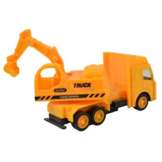 City Truck: Pojazdy budowlane z napędem na koło zamachowe, różne rodzaje, 9,5 cm, 1 sztuka zdjęcie 7