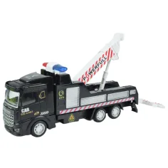 City Truck: Przekształcalna ciężarówka ratunkowa z napędem kołowym z tablicami ostrzegawczymi 19 cm zdjęcie 2