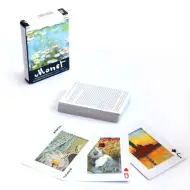 Claude Monet obrazy 1x55 ekskluzywne karty do gry remi