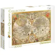Clementoni: Antyczna mapa - puzzle 2000 elementów - High Quality Collection