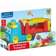 Clementoni Baby: Kolorowy transporter samochodowy 2 w 1 pojazd