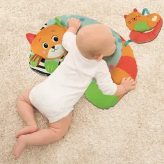 Clementoni Baby: Poduszka brzuszna z kotkiem 31x44cm zdjęcie 3