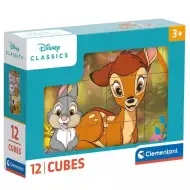 Clementoni: Klasyczne Puzzle Disney – 12 kostek