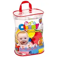 Clementoni: Zestaw klocków konstrukcyjnych Clemmy Baby, 24 sztuki