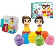 Clemmy: Disney Princess miękkie klocki konstrukcyjne – Clementoni