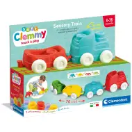 Clemmy edukacyjny sensoryczny pociąg - Clementoni
