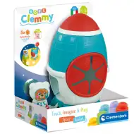 Clemmy rozwijająca umiejętności sensoryczne rakieta 24 cm - Clementoni