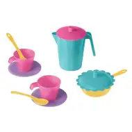 Coffe Time różowy zestaw do kawy z 2 filiżankami - Wader