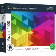 Color Splash Kostka gradient 1000-elementowe UFT puzzle - Trefl