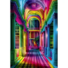 Colorbloom: Athenaeum puzzle 1000 elementów - Clementoni zdjęcie 2