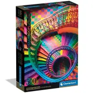 Colorboom Collection: Kolorowe schody 500-elementowe puzzle - Clementoni
