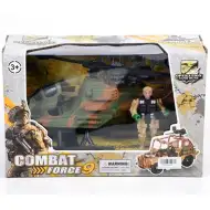 Combat Force 9 Śmigłowiec zwiadowczy z figurką akcji