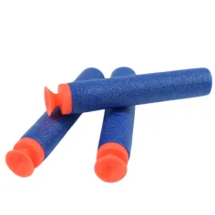 Cool Soft Bullet Gun: Mały pistolet na piankowe pociski w kolorze czerwonym, 14 cm zdjęcie 5