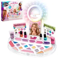 Cra-Z-Art: Shimmer and Sparkle – Zestaw do makijażu salonu piękności z lakierem do paznokci