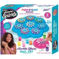 Cra-Z-Art: Shimmer and Sparkle: Zestaw do marmurkowego manicure