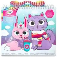 Crayola Creations: Zestaw do rysowania z naklejkami o tematyce zwierzęcej
