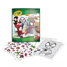 Crayola: Kolorowanka z naklejkami - Póki