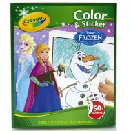 Crayola: Kraina Lodu 2 – książeczka do kolorowania i naklejania
