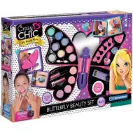 Crazy Chic Butterfly Beauty zestaw do makijażu - Clementoni