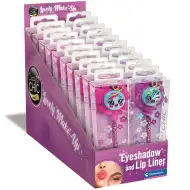 Crazy Chic: Cienie do powiek i kredka do ust w dwóch wariantach, 1 sztuka – Clementoni