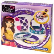 Crazy Chic Fashion Style zestaw do tworzenia bransoletek - Clementoni