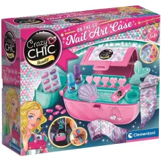 Crazy Chic: Zestaw do manicure w torebce - Clementoni