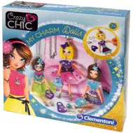Crazy Chic Zestaw do tworzenia zawieszek dla lalek - Clementoni