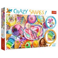 Crazy Shapes: Słodkie sny 600-elementowe puzzle - Trefl