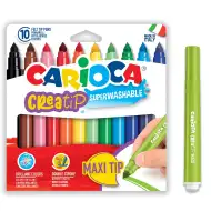 Creatip 10-częściowy zestaw markerów maxi - Carioca
