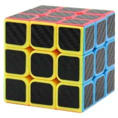 Cube World: Magiczna kostka w wzór węglowy 3x3 zdjęcie 2